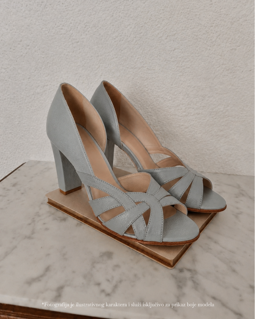 Sandalete na štiklu Hera