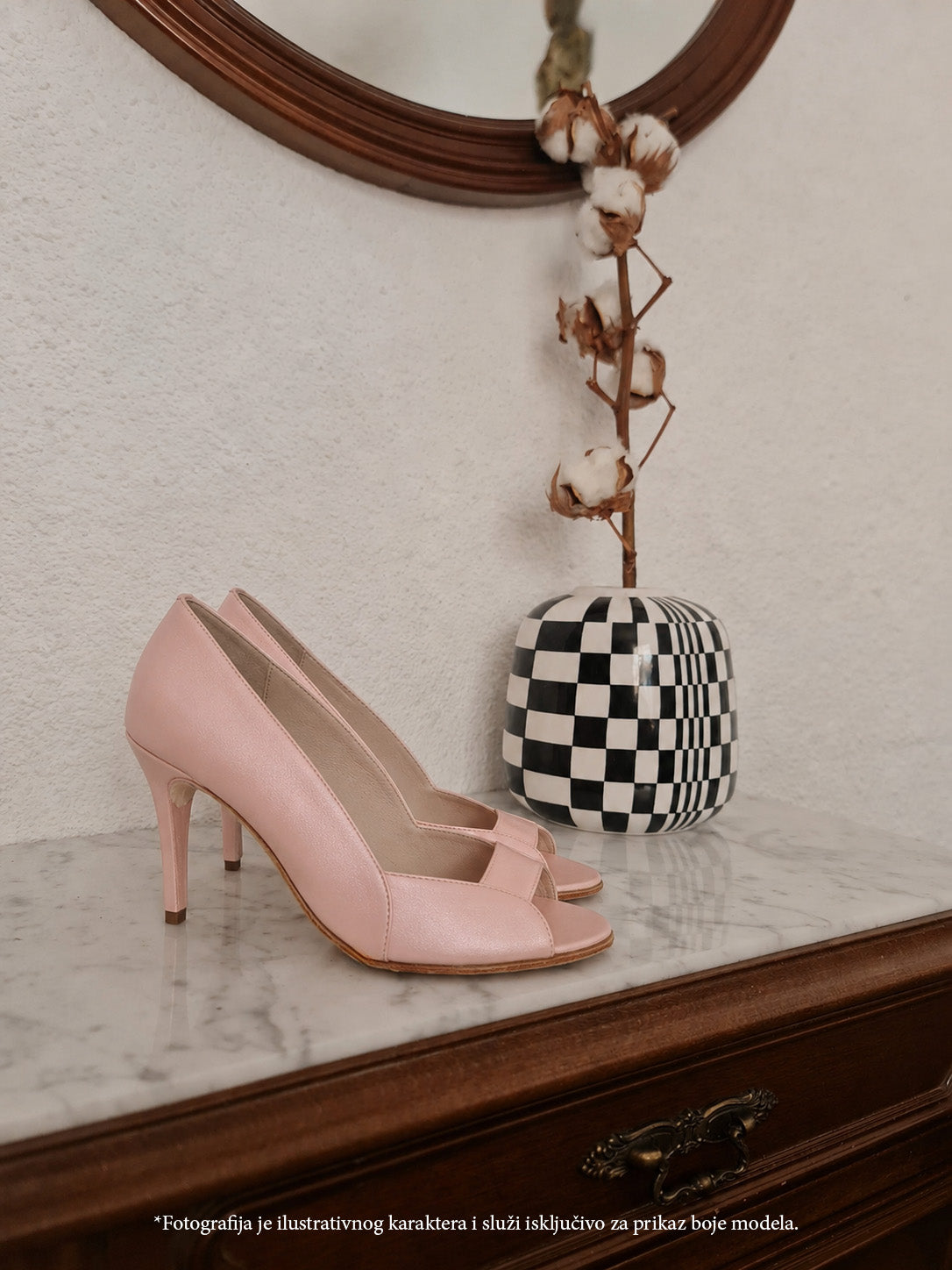 Sandalete na štiklu Venus